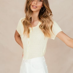 Thanne Tops Without Love Top (Yellow)