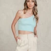 Winnie & Co Chelsea Crop Top (Mint) Tops