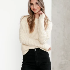 Oscar Street Jumpers & Cardigans Bloom Knit Jumper (Yellow)