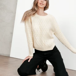 Oscar Street Jumpers & Cardigans Bloom Knit Jumper (Yellow) 12 Oscar Street Jumpers & Cardigans Bloom Knit Jumper (Yellow)