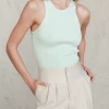 Thanne Cassidy Tank Top (Sage) Tops