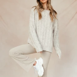 Thanne Tops Ash Knit Jumper