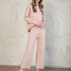 Pink Diamond Yasmine Knit Jumper