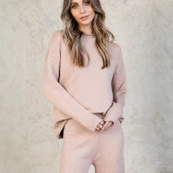 Pink Diamond Yasmine Knit Jumper