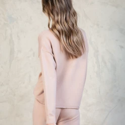 Pink Diamond Yasmine Knit Jumper