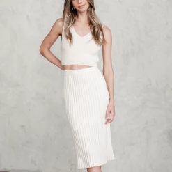 Pink Diamond Tops Drew Knit Top