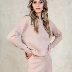 Pink Diamond Yasmine Knit Jumper