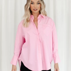 Charcoal Clothing Anissa Shirt (Pink)