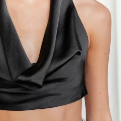 Charcoal Clothing That Feeling Halter Top