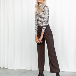 Into Fashion South Coast Pants (Brown)