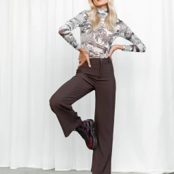 Into Fashion South Coast Pants (Brown)