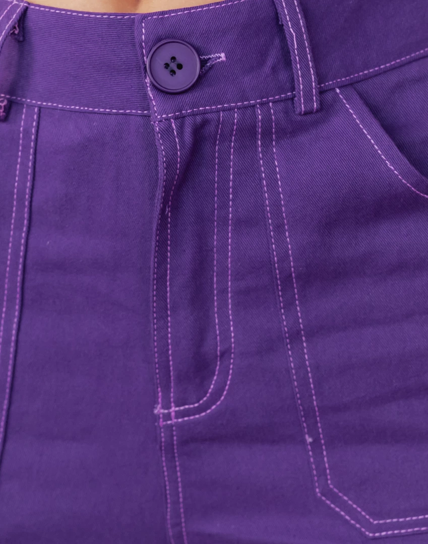Into Fashion Gaia Pants (Purple) 6 Into Fashion Gaia Pants (Purple)