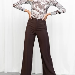 Into Fashion South Coast Pants (Brown)