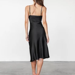 Luvalot New Arrivals Quincy Midi Dress (Black)