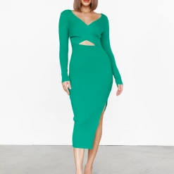 Style State New Arrivals Chiara Midi Dress (Green)