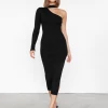 Style State New Arrivals Kaden Midi Dress (Black)