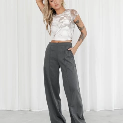 Charcoal Clothing Breakeven Top (Monochrome)