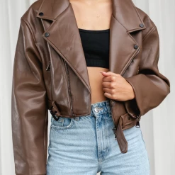 Staten Island Jacket (Brown) - By Lioness