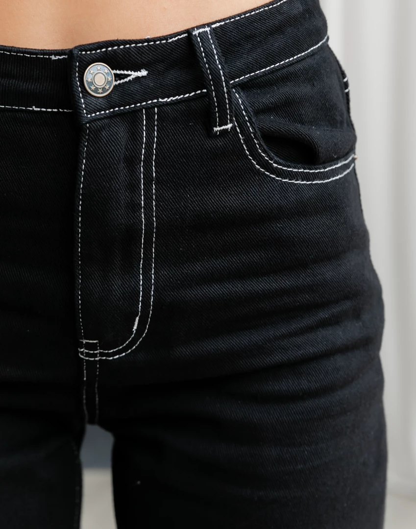 Alabama Jeans (Black) - By Lioness Sets + Co-ords 9 Alabama Jeans (Black) - By Lioness Sets + Co-ords