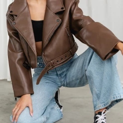 Staten Island Jacket (Brown) - By Lioness