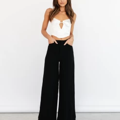 Charcoal Clothing Ellie Corset Top (White) New Arrivals