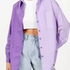 Into Fashion Imogen Shirt (Purple/Lilac) Tops