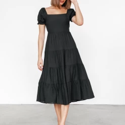 Into Fashion Damian Maxi Dress (Black) New Arrivals