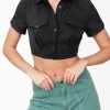 Into Fashion Denver Top (Black)