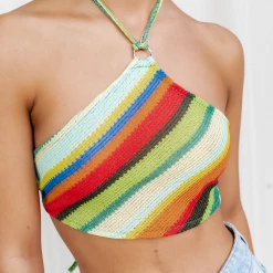 Into Fashion Tuscan Sun Halter Top Sets + Co-ords