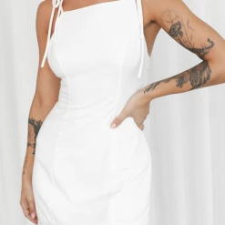 Luvalot New Arrivals Frida Mini Dress (White)