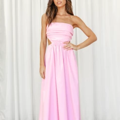 Pink Diamond Lorelei Maxi Dress (Pink)