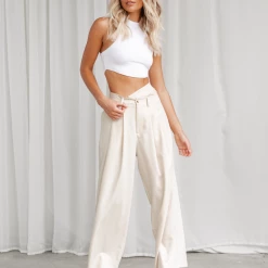 La Mesa Pants (Stone) - By Lioness Bottoms