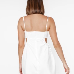 Luvalot Winston Mini Dress (White) New Arrivals
