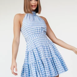 Thanne Presley Mini Dress (Blue) 10 Thanne Presley Mini Dress (Blue)