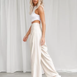 La Mesa Pants (Stone) - By Lioness Bottoms