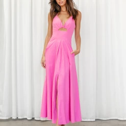 Thanne Zulu Maxi Dress (Pink) Dresses 10 Thanne Zulu Maxi Dress (Pink) Dresses