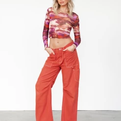 Into Fashion Louisa Top (Print) Tops