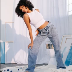 Charcoal Clothing Kaia Rib Tank (White)