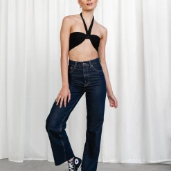 My Girl Tops Sitting Pretty Crop Top (Black) 12 My Girl Tops Sitting Pretty Crop Top (Black)