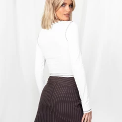 My Girl My Moment Top (White) Tops