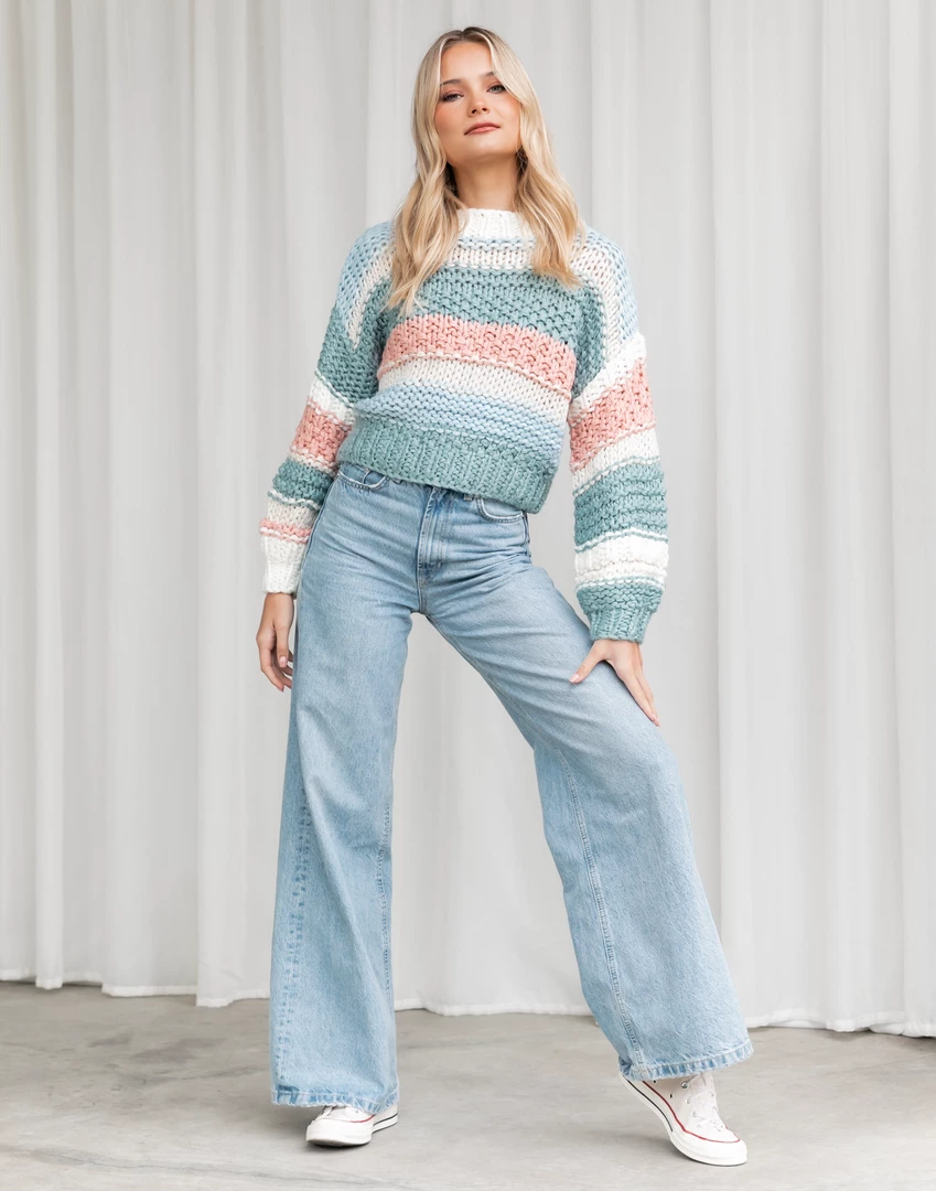 Thanne Jumpers & Cardigans Early Morning Knit Jumper (Blue) 6 Thanne Jumpers & Cardigans Early Morning Knit Jumper (Blue)