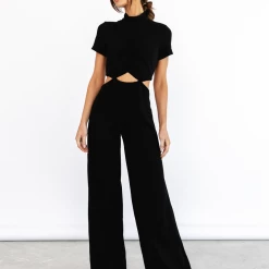 Charcoal Clothing New Arrivals My Antidote Jumpsuit (Black)