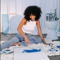 Charcoal Clothing Kaia Rib Tank (White)