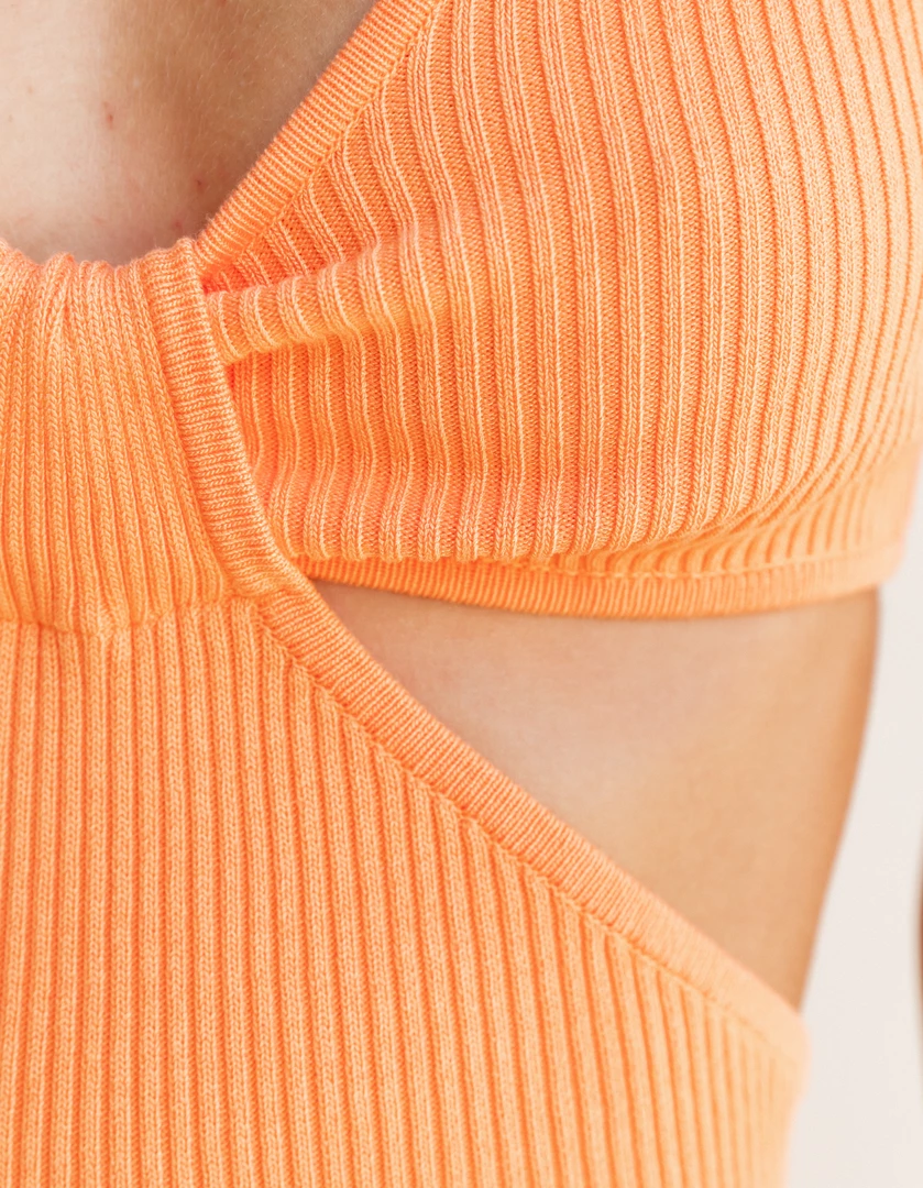 Into Fashion Dresses Fifer Mini Dress (Orange) 6 Into Fashion Dresses Fifer Mini Dress (Orange)