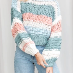 Thanne Jumpers & Cardigans Early Morning Knit Jumper (Blue) 14 Thanne Jumpers & Cardigans Early Morning Knit Jumper (Blue)