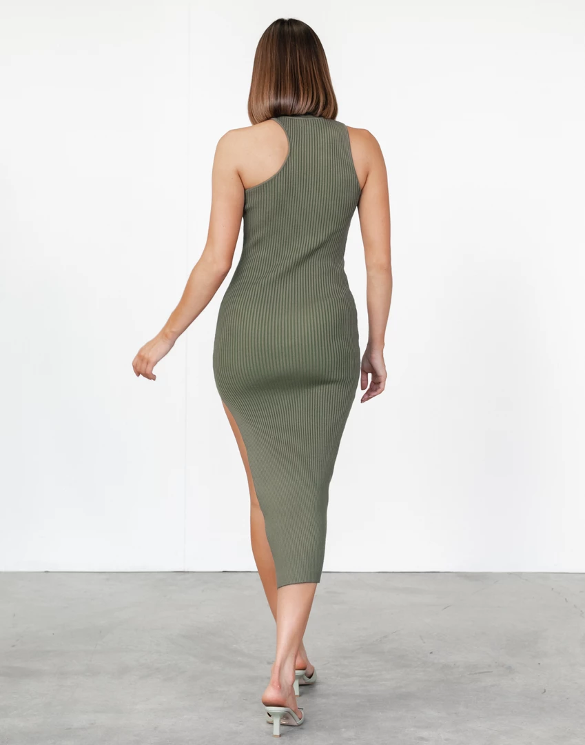 Style State New Arrivals Luke Midi Dress (Olive) 3 Style State New Arrivals Luke Midi Dress (Olive)