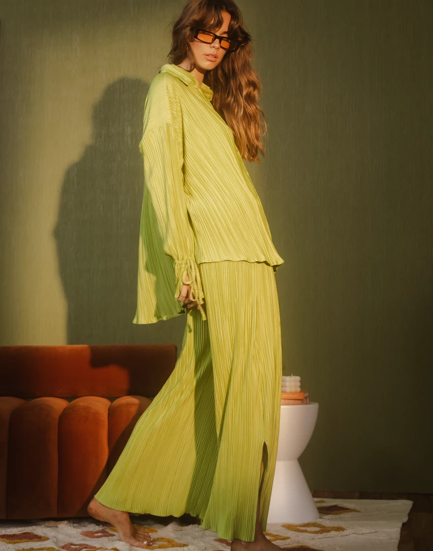 Charcoal Clothing New Arrivals Sweet Serenity Pants (Green) 5 Charcoal Clothing New Arrivals Sweet Serenity Pants (Green)