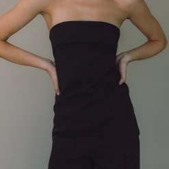 Charcoal Clothing Lucy Strapless Top (Black) New Arrivals