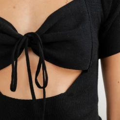 Pink Diamond Perfect Stranger Midi Dress (Black) Dresses