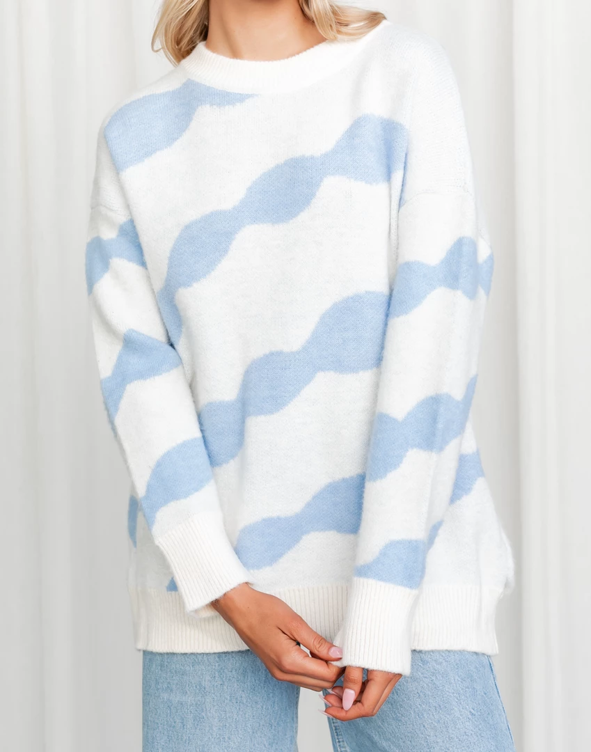 8 Birdies Tops Day Dream Knit Jumper 7 8 Birdies Tops Day Dream Knit Jumper